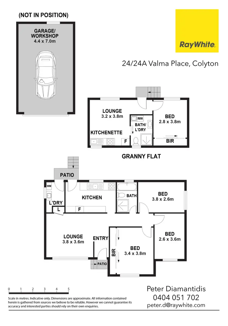 Floorplan of Homely house listing, 24 & 24a Valma Place, Colyton NSW 2760