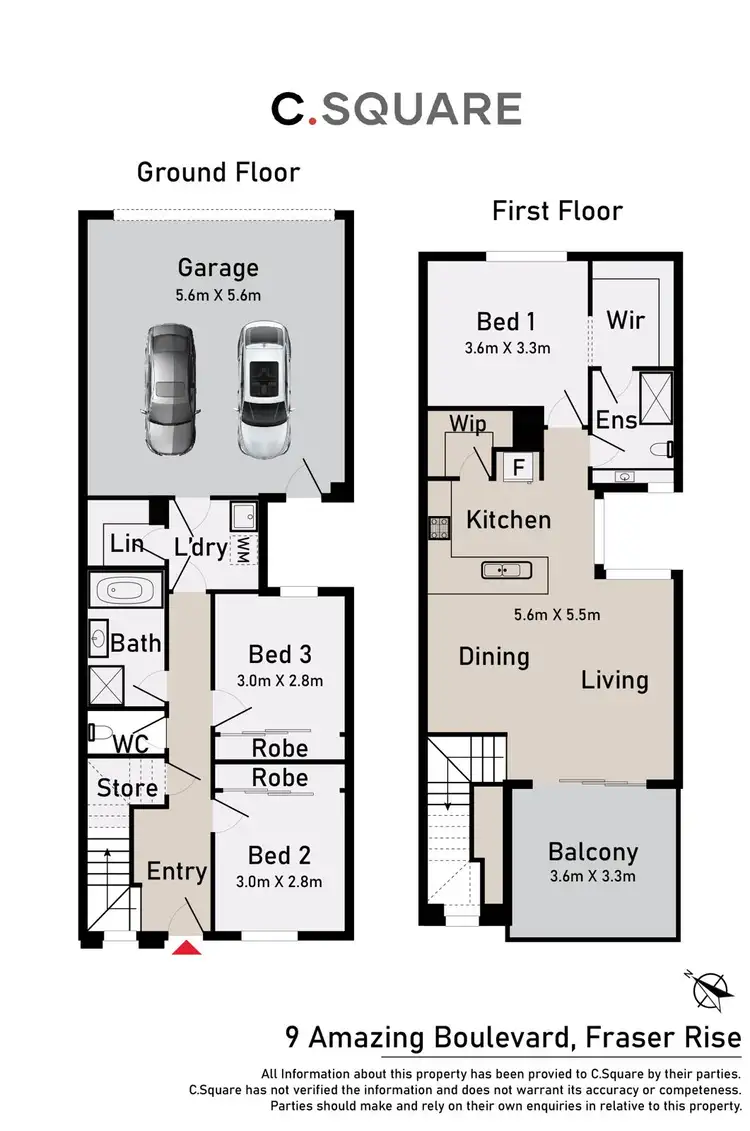 Floorplan of Homely house listing, 9 Amazing Boulevard, Fraser Rise VIC 3336
