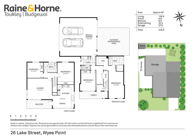 Floorplan of Homely house listing, 26 Lake Street, Wyee Point NSW 2259