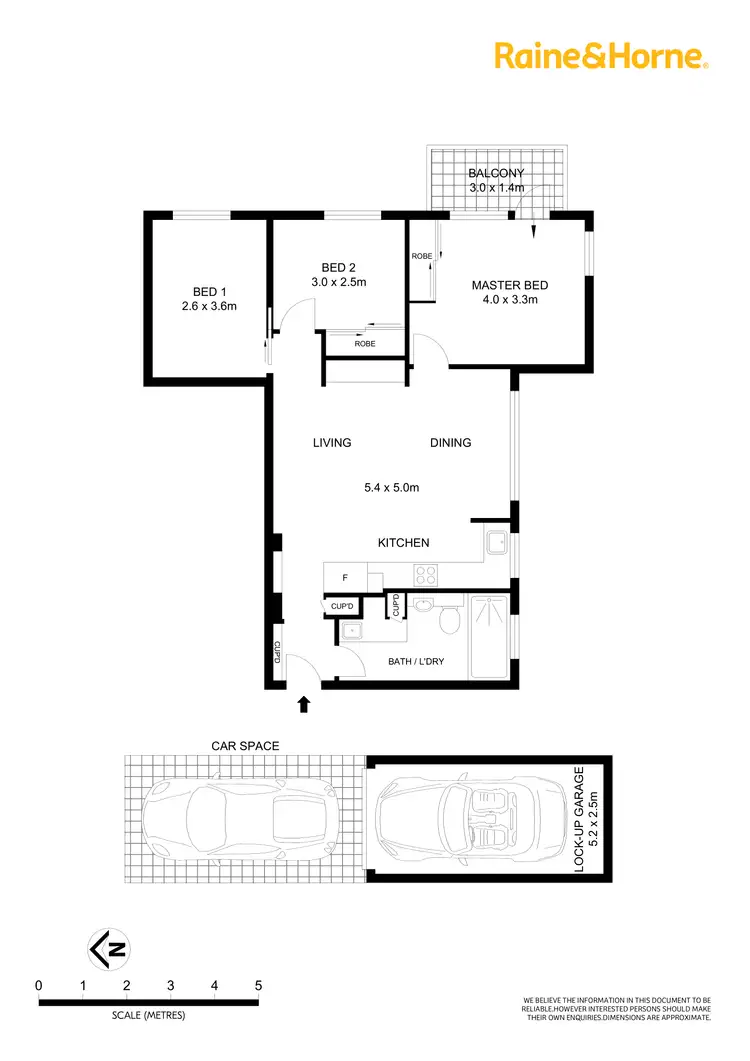 Floorplan of Homely apartment listing, 8/46 Queens Road, Brighton-Le-Sands NSW 2216