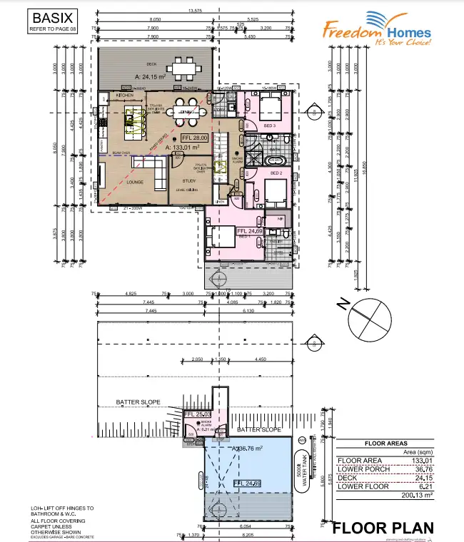 Floorplan of Homely house listing, 30 Raiss Close, Lemon Tree Passage NSW 2319