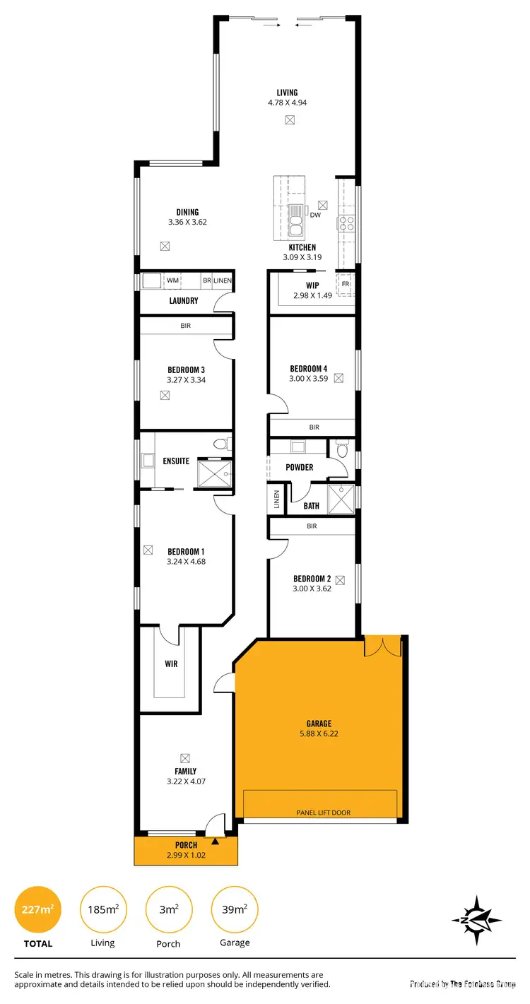 Floorplan of Homely house listing, 7A Grantley Avenue, Rostrevor SA 5073
