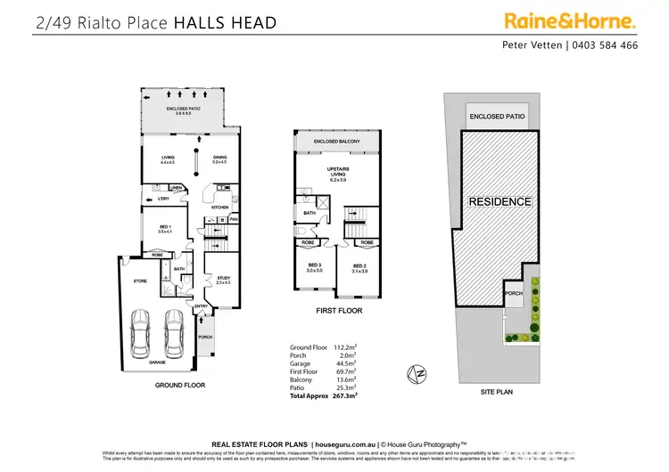 Floorplan of Homely house listing, 49B Rialto Place, Halls Head WA 6210