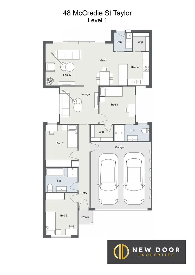 Floorplan of Homely house listing, 48 Mccredie Street, Taylor ACT 2913