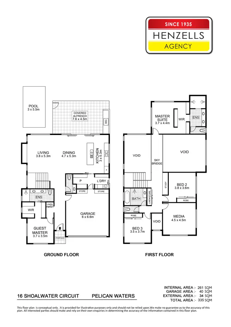 Floorplan of Homely house listing, 16 Shoalwater Circuit, Pelican Waters QLD 4551