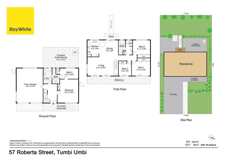 Floorplan of Homely house listing, 57 Roberta Street, Tumbi Umbi NSW 2261