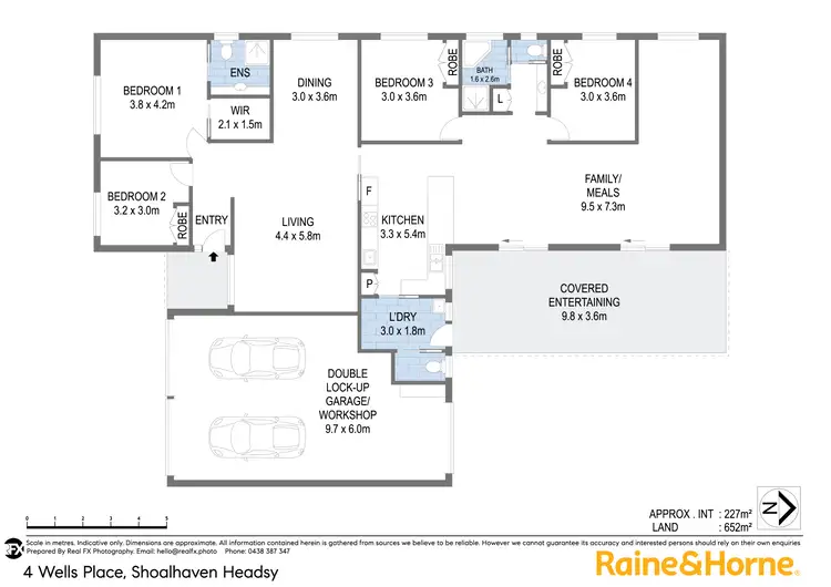 Floorplan of Homely house listing, 4 Wells Place, Shoalhaven Heads NSW 2535