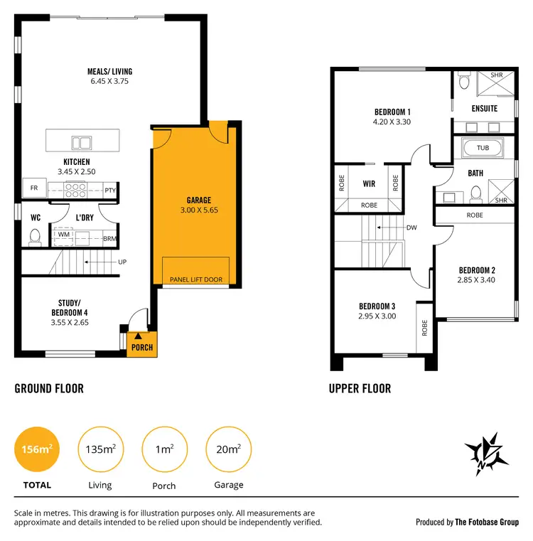 Floorplan of Homely house listing, D1 - D5/36 Shepherds Hill Road, Bedford Park SA 5042