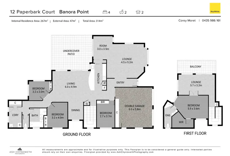 Floorplan of Homely house listing, 12 Paperbark Court, Banora Point NSW 2486