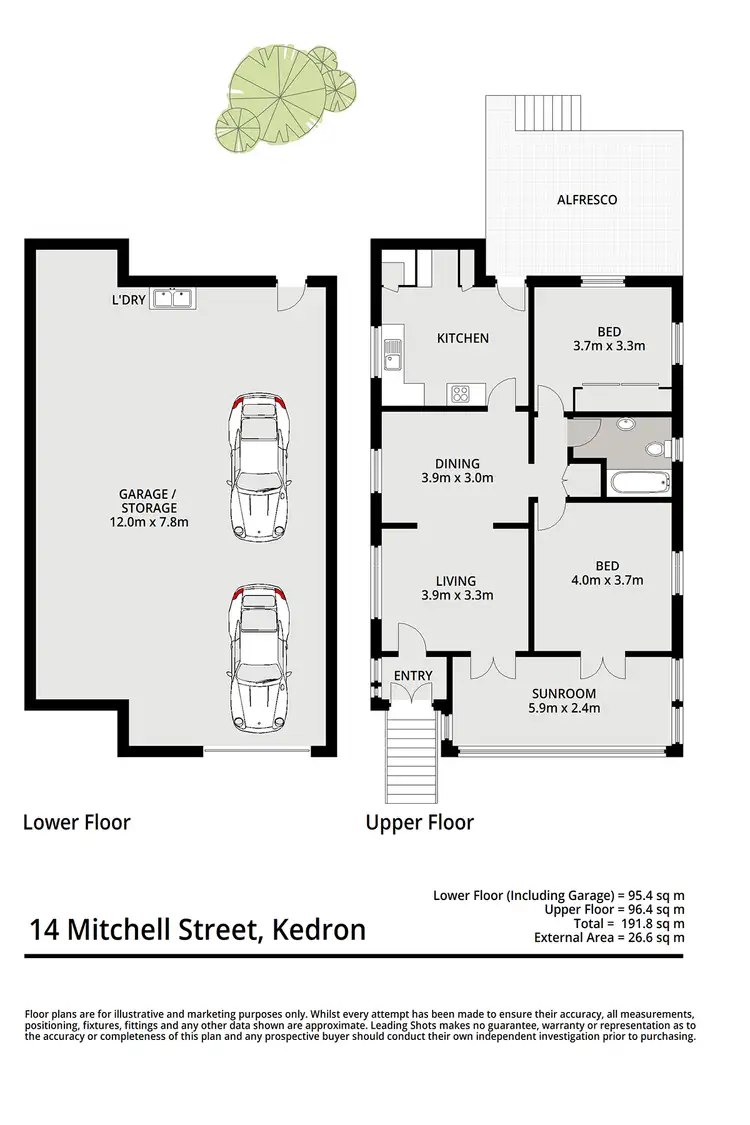 Floorplan of Homely house listing, 14 Mitchell Street, Kedron QLD 4031