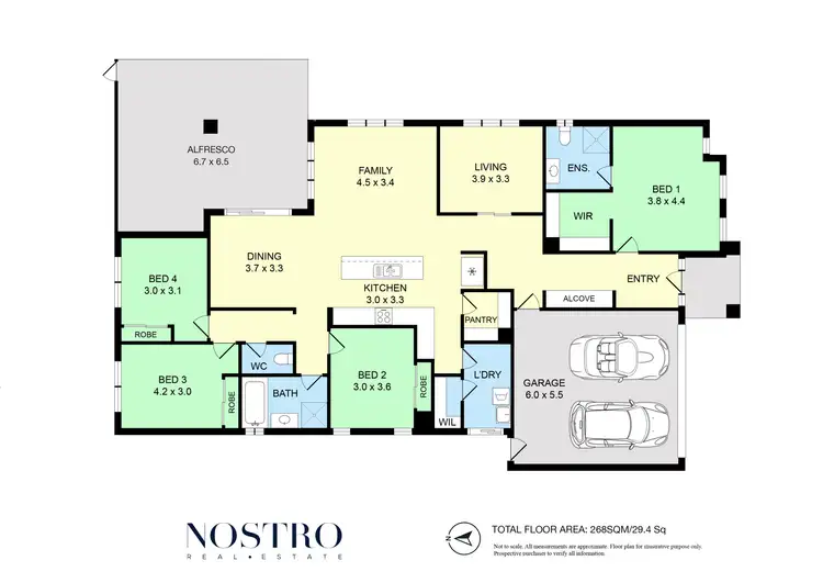 Floorplan of Homely house listing, 8 Cascade DRIVE, Beveridge VIC 3753