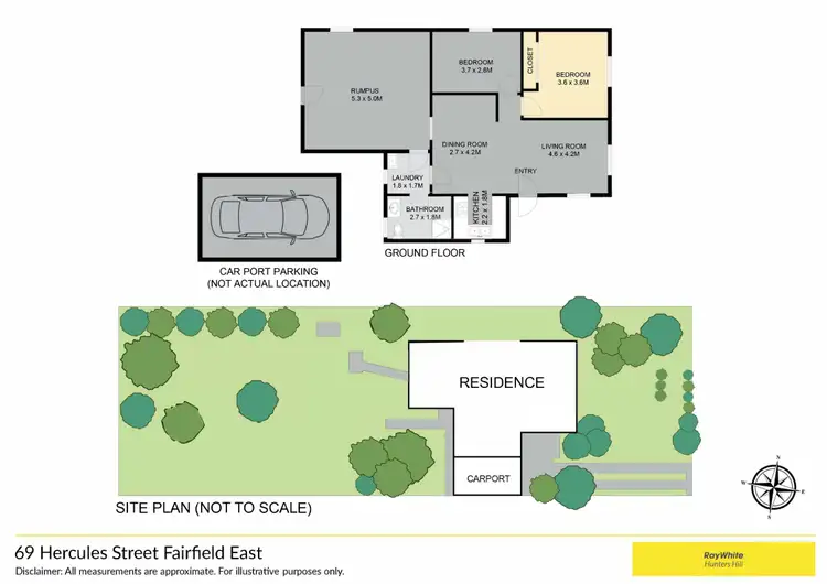 Floorplan of Homely house listing, 69 Hercules Street, Fairfield East NSW 2165
