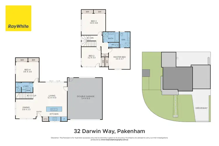 Floorplan of Homely house listing, 32 Darwin Way, Pakenham VIC 3810