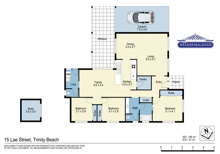 Floorplan of Homely house listing, 15 Lae Street, Trinity Beach QLD 4879