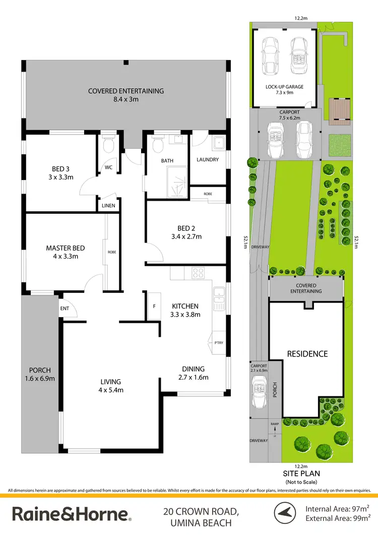 Floorplan of Homely house listing, 20 Crown Road, Umina Beach NSW 2257