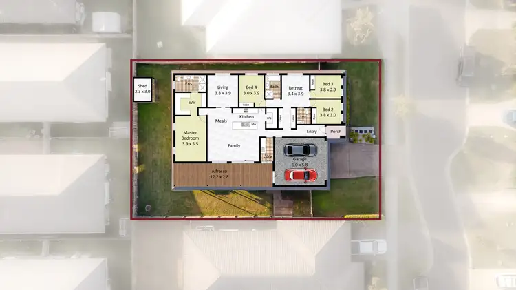 Floorplan of Homely house listing, 31 Malachite Drive, Logan Reserve QLD 4133