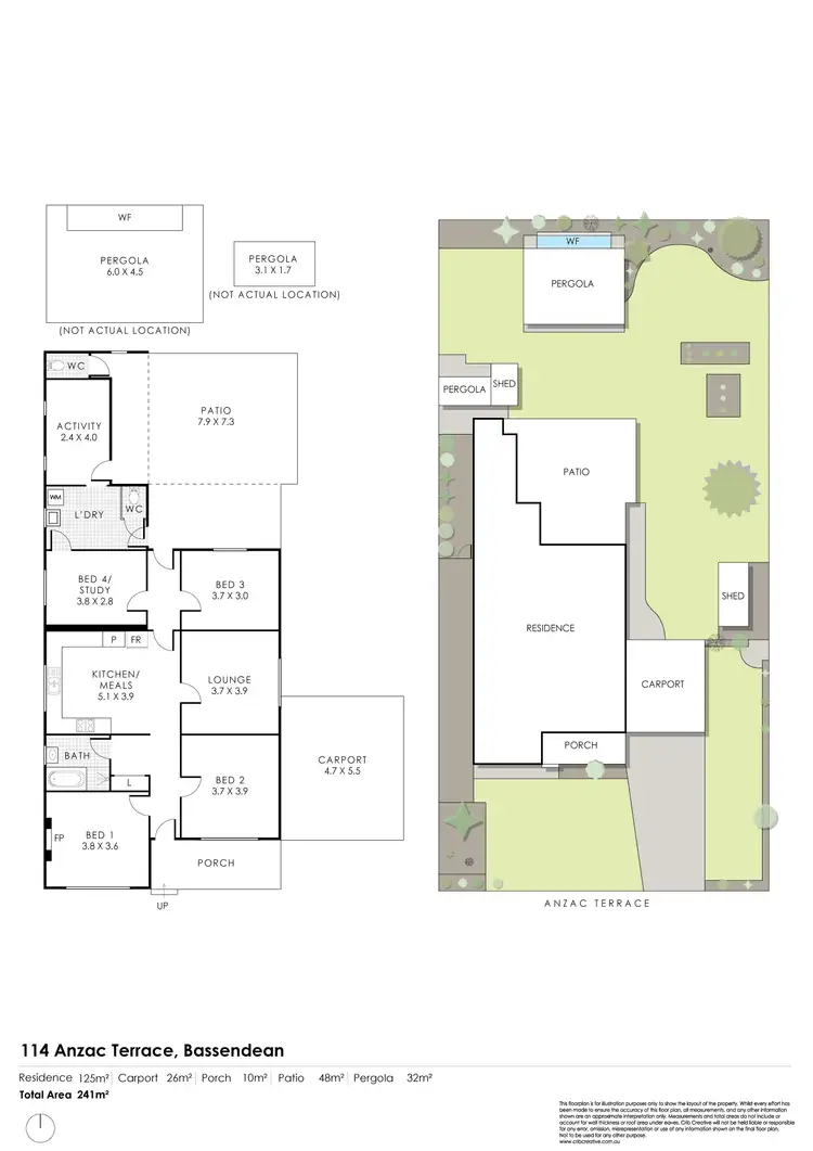 Floorplan of Homely house listing, 114 Anzac Terrace, Bassendean WA 6054