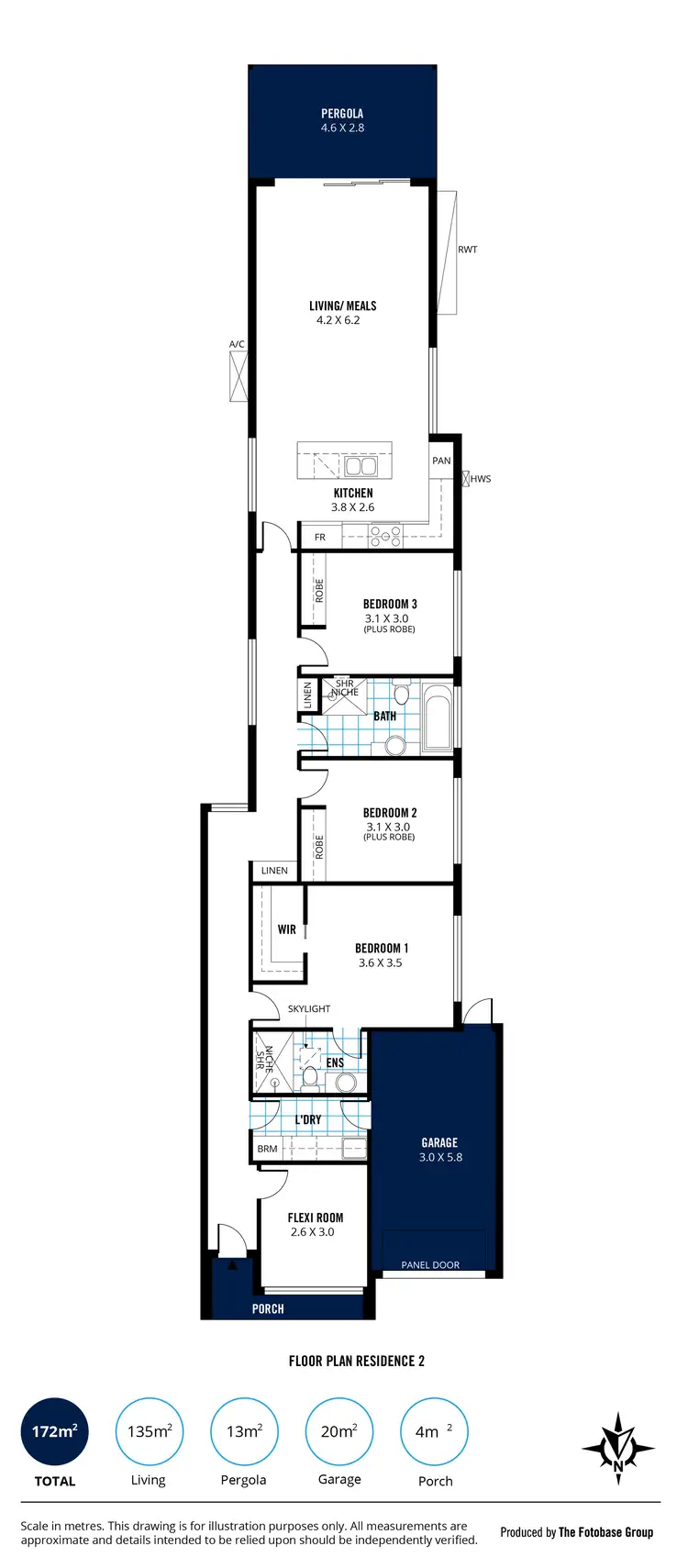 Floorplan of Homely house listing, 20a Kent Ave, Warradale SA 5046