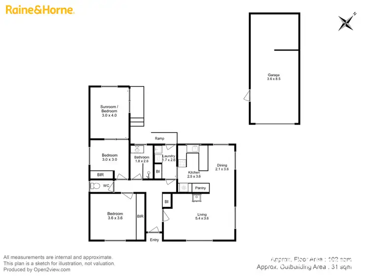 Floorplan of Homely house listing, 40 Bay Road, Midway Point TAS 7171
