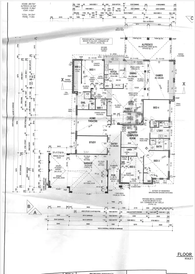Floorplan of Homely house listing, 17 Ashendon Blvd, Hammond Park WA 6164