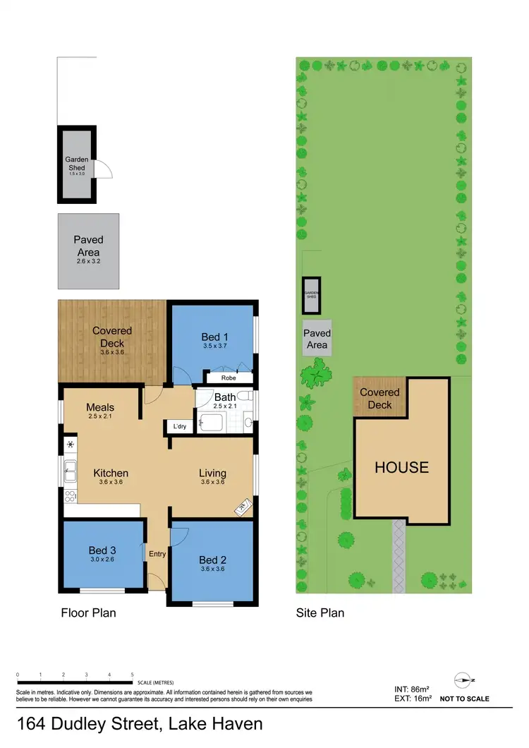 Floorplan of Homely house listing, 164 Dudley Street, Lake Haven NSW 2263