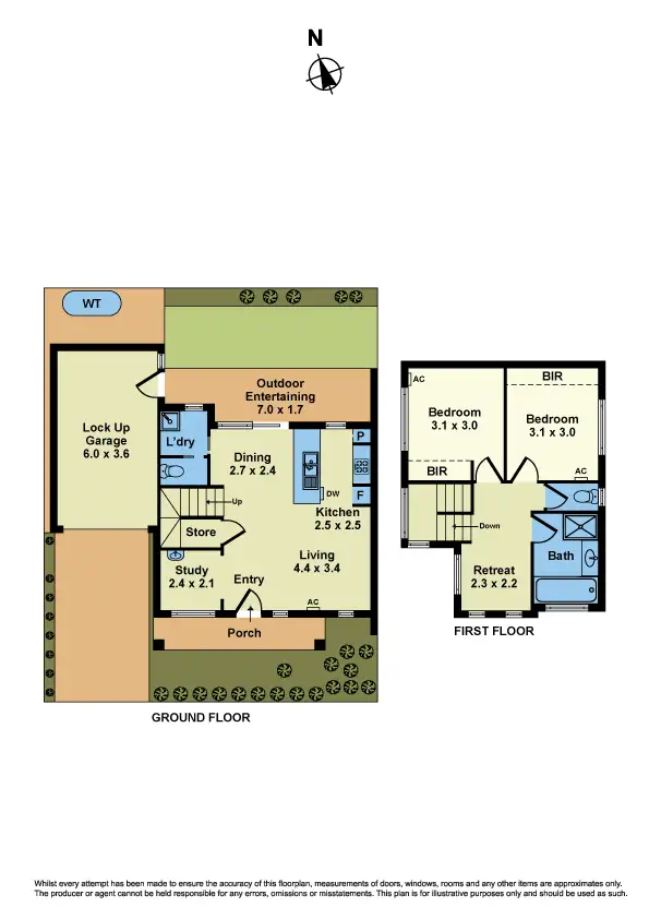 Floorplan of Homely house listing, 24 Hobbs Street, Altona North VIC 3025