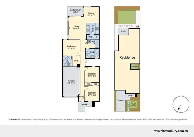 Floorplan of Homely house listing, 18 Rockfern Crescent, Diggers Rest VIC 3427