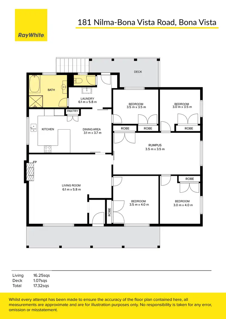 Floorplan of Homely rural property listing, 181 Nilma-bona Vista Road, Bona Vista VIC 3820