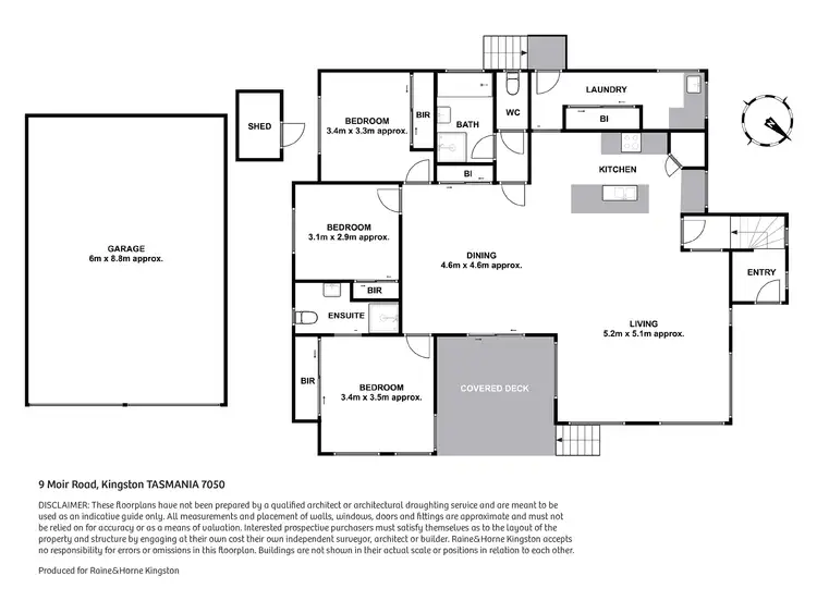 Floorplan of Homely house listing, 9 Moir Road, Kingston TAS 7050
