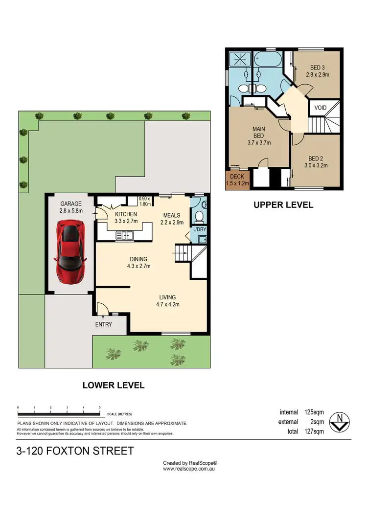 Floorplan of Homely townhouse listing, 3/120 Foxton Street, Morningside QLD 4170