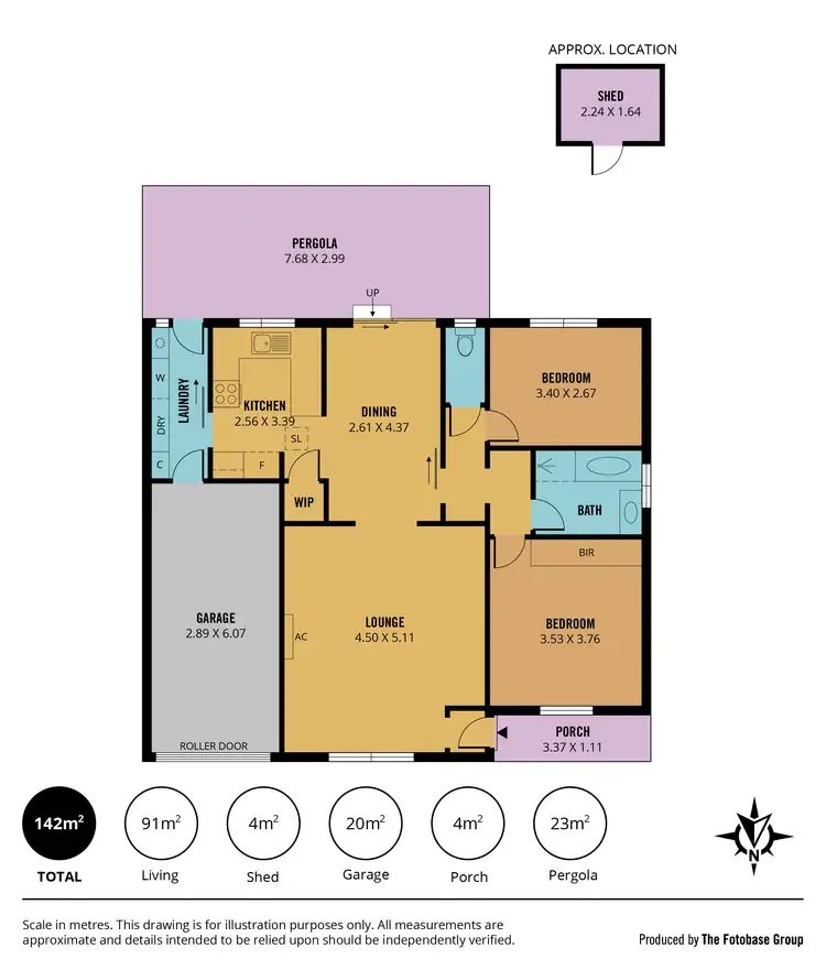 Floorplan of Homely unit listing, 2/7 Mcbean Street, Reynella SA 5161