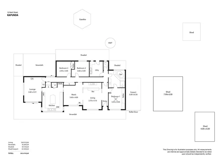 Floorplan of Homely house listing, 32 Nash Street, Kapunda SA 5373