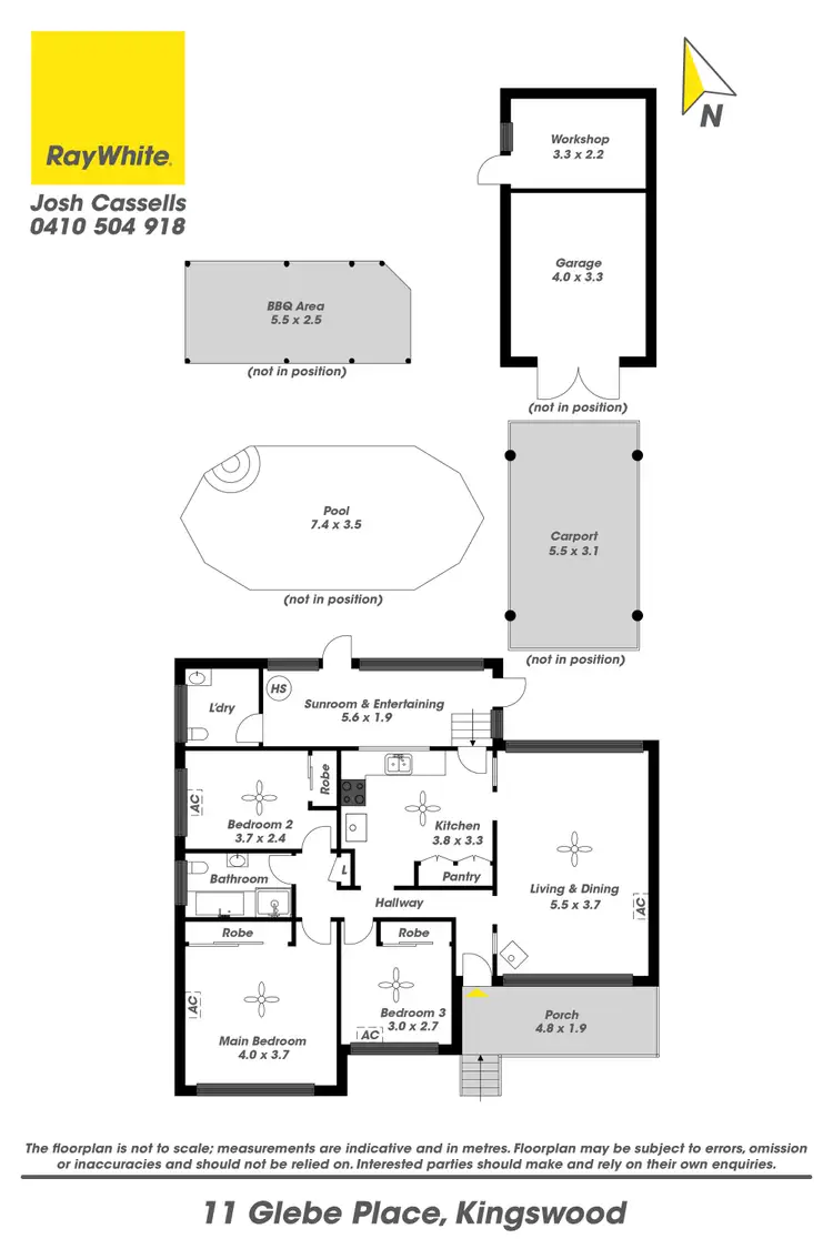 Floorplan of Homely house listing, 11 Glebe Place, Kingswood NSW 2747
