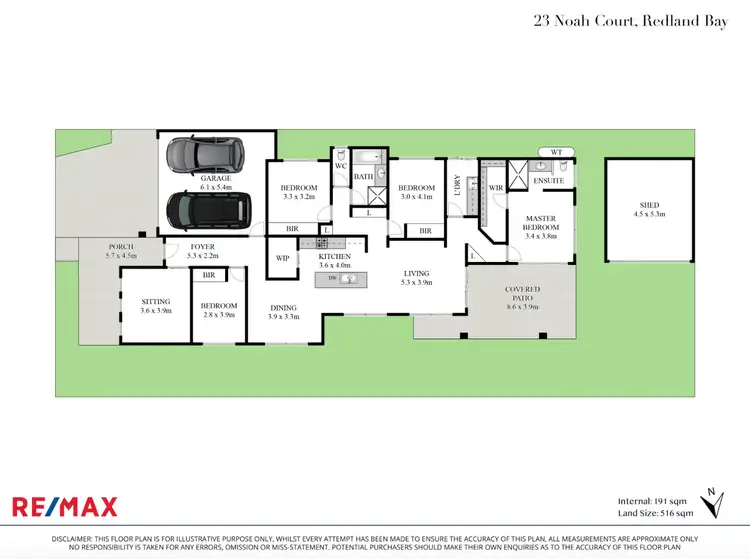 Floorplan of Homely house listing, 23 Noah Court, Redland Bay QLD 4165