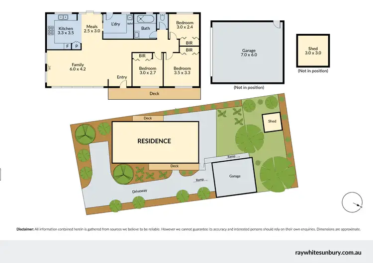 Floorplan of Homely house listing, 32 Vineyard Road, Sunbury VIC 3429