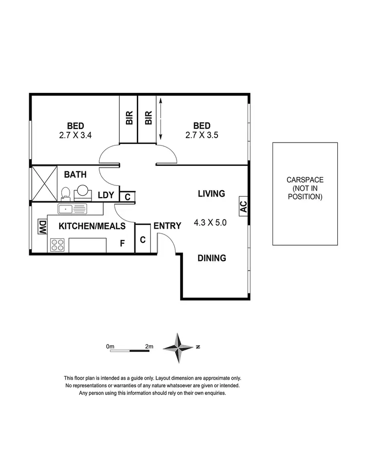 Floorplan of Homely apartment listing, 10/2 Docker Street, Richmond VIC 3121