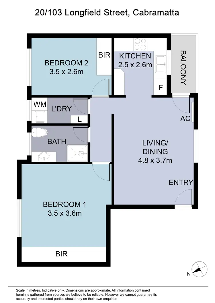 Floorplan of Homely house listing, 20/103-111 Longfield Street, Cabramatta NSW 2166
