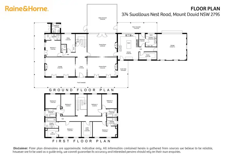 Floorplan of Homely rural property listing, 374 Swallows Nest Road, Mount David NSW 2795