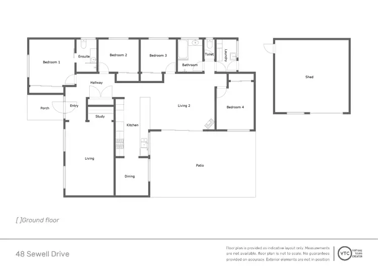 Floorplan of Homely house listing, 48 Sewell Drive, South Kalgoorlie WA 6430
