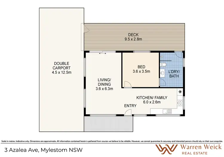 Floorplan of Homely house listing, 3 Azalea Avenue, Mylestom NSW 2454