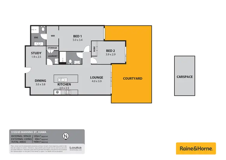 Floorplan of Homely apartment listing, 5103/65 Manning Street, Kiama NSW 2533