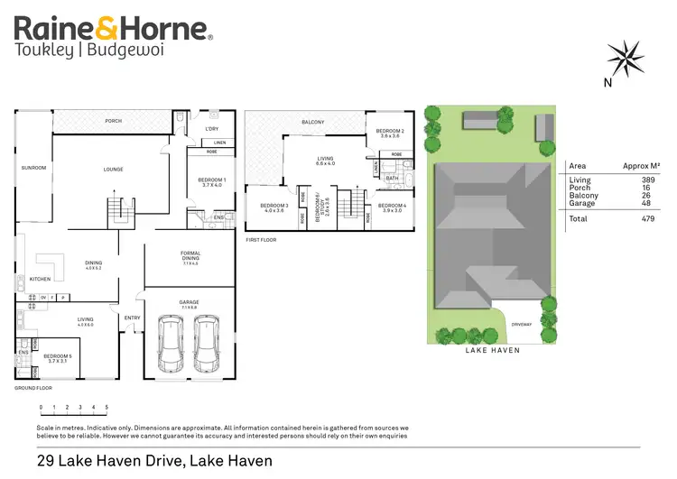 Floorplan of Homely house listing, 29 Lake Haven Drive, Lake Haven NSW 2263