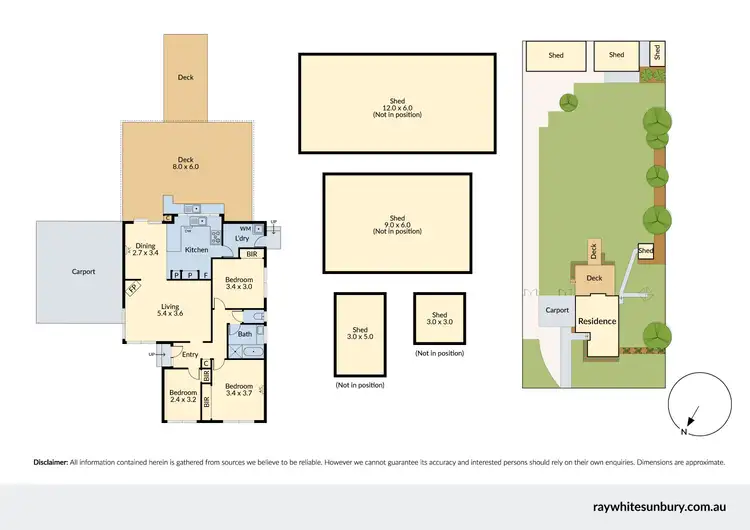 Floorplan of Homely house listing, 27 Reynolds Grove, Romsey VIC 3434