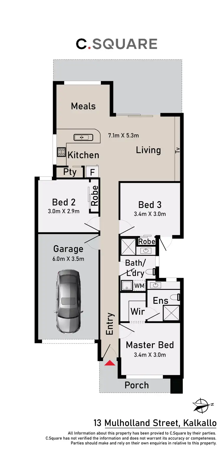 Floorplan of Homely house listing, 13 Mulholland Street, Kalkallo VIC 3064