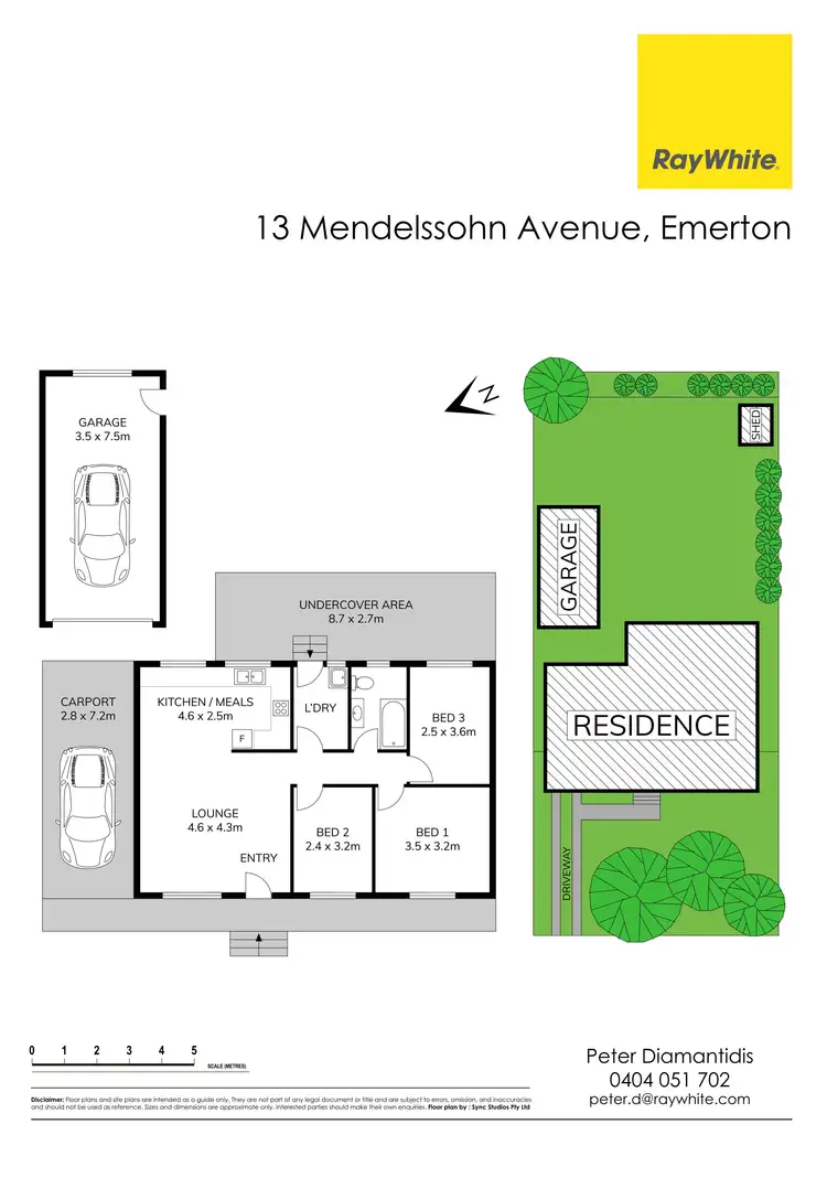 Floorplan of Homely house listing, 13 Mendelssohn Avenue, Emerton NSW 2770