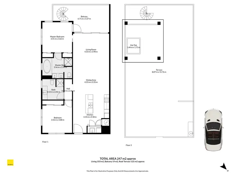 Floorplan of Homely apartment listing, 222/22-36 Mitre Street, Port Douglas QLD 4877