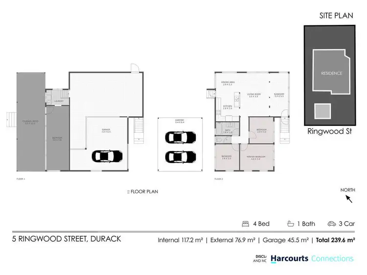 Floorplan of Homely house listing, 5 Ringwood Street, Durack QLD 4077