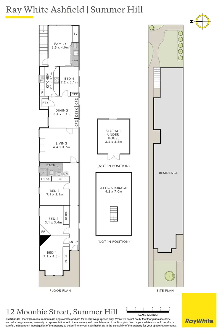 Floorplan of Homely house listing, 12 Moonbie Street, Summer Hill NSW 2130