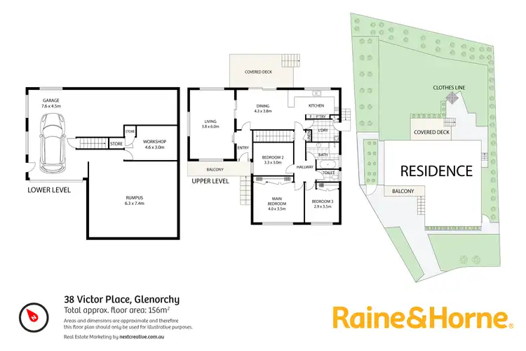 Floorplan of Homely house listing, 38 Victor Place, Glenorchy TAS 7010
