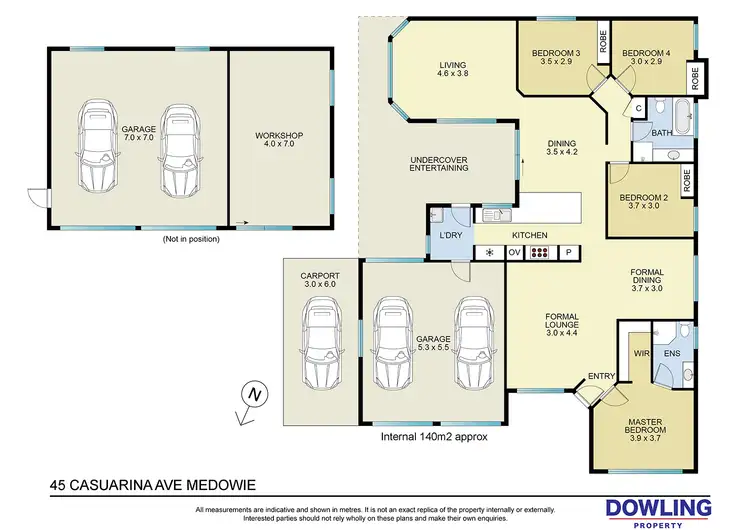 Floorplan of Homely house listing, 45 Casuarina Avenue, Medowie NSW 2318